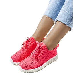 Sneakers rosa neon di Mulder