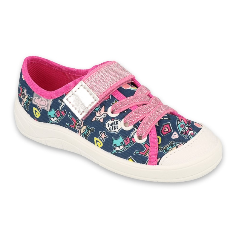 Scarpe per bambini Befado 251X187 blu navy rosa
