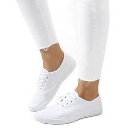 Sneakers bianche da donna Snicki bianco