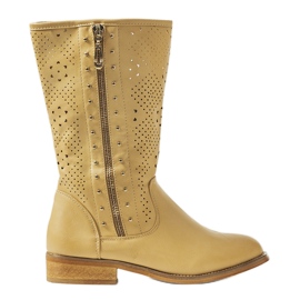 Stivali da bambino Zaina beige