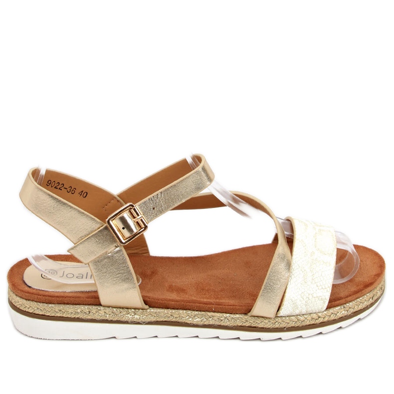 Sandali espadrillas oro Katia Gold d'oro