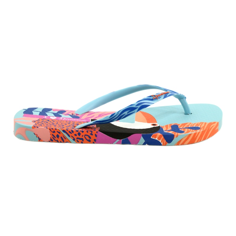 Infradito Tukan Ipanema 26635 Blu / Arancio arancia rosa