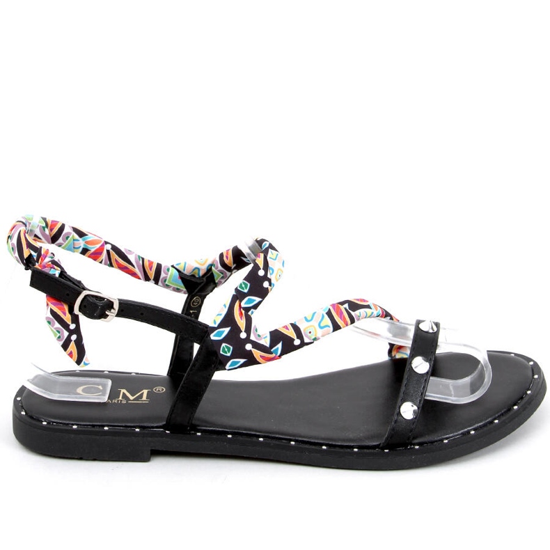 Sandali da donna Abelia neri nero multicolore