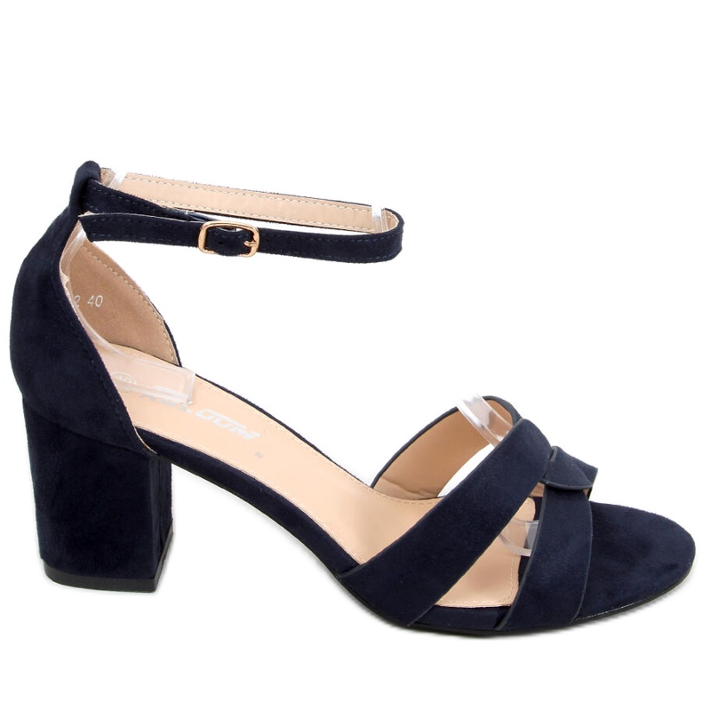 Sandali con tacco Moly Blue blu navy