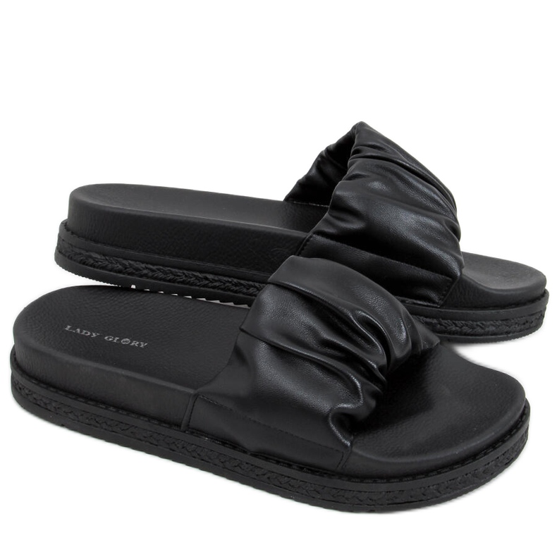 Ciabatte da donna Atissa nere nero