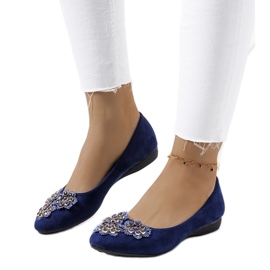 Ballerine Ditte da donna blu navy
