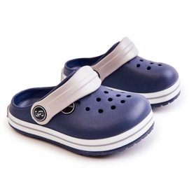 Comode pantofole per bambini Crooks Navy Colly blu navy