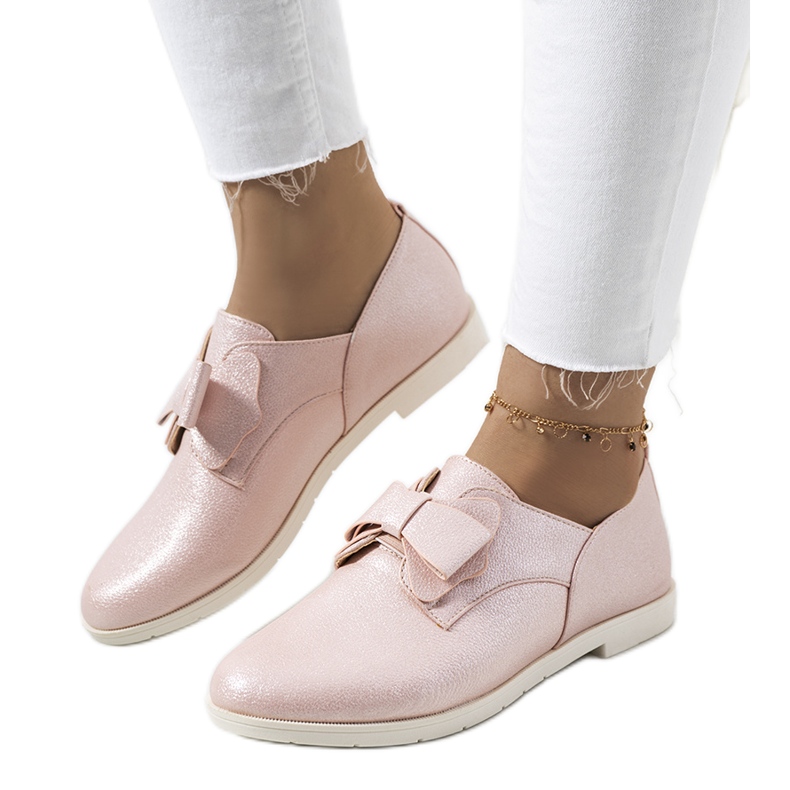 Francesine rosa con fiocco Korner