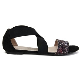 Filippo DS778/19 Bk Sandali Neri nero