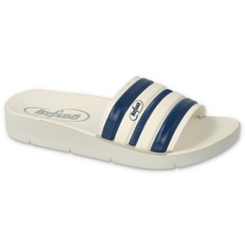 Flop per bambini in schiuma di befado 067y003 a strisce bianco