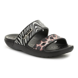 Crocs Animal Remix Sandalo Nero / Multi W 207847-0C4