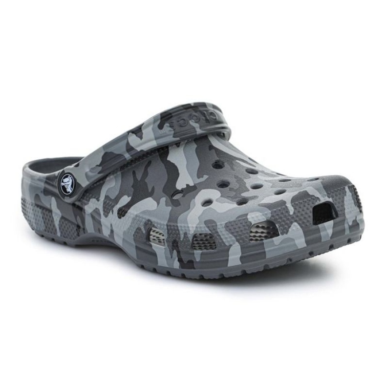 Infradito Crocs Classic Print Camo Clog 206454-0IE nero