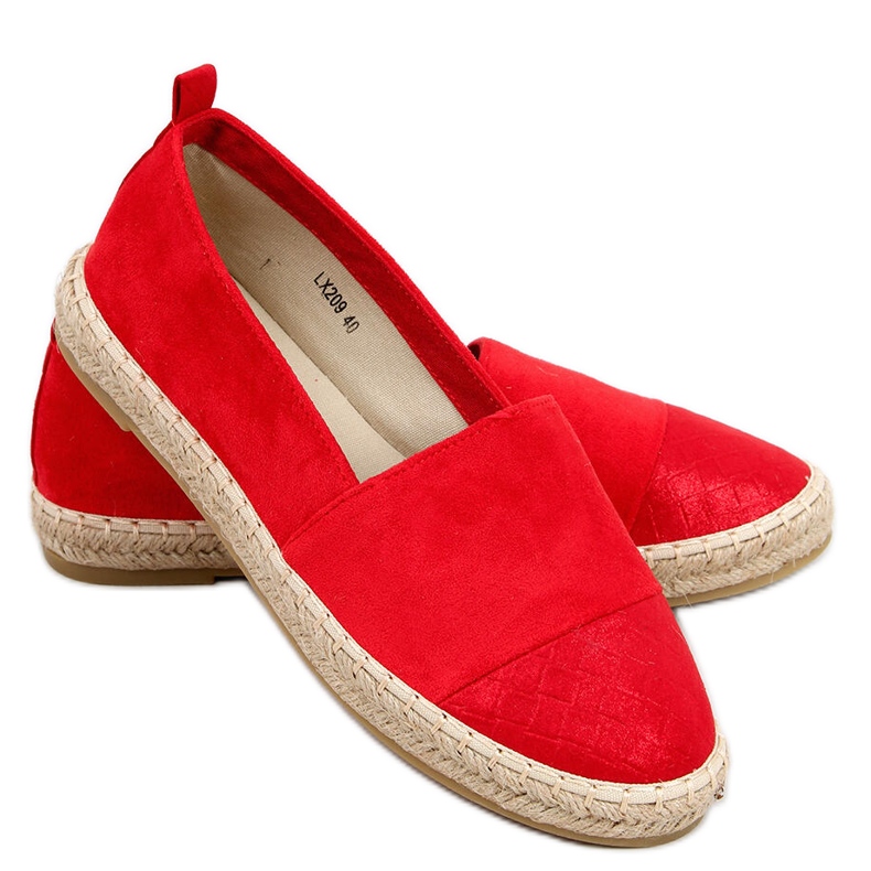 Espadrillas da donna Darcy Red rosso