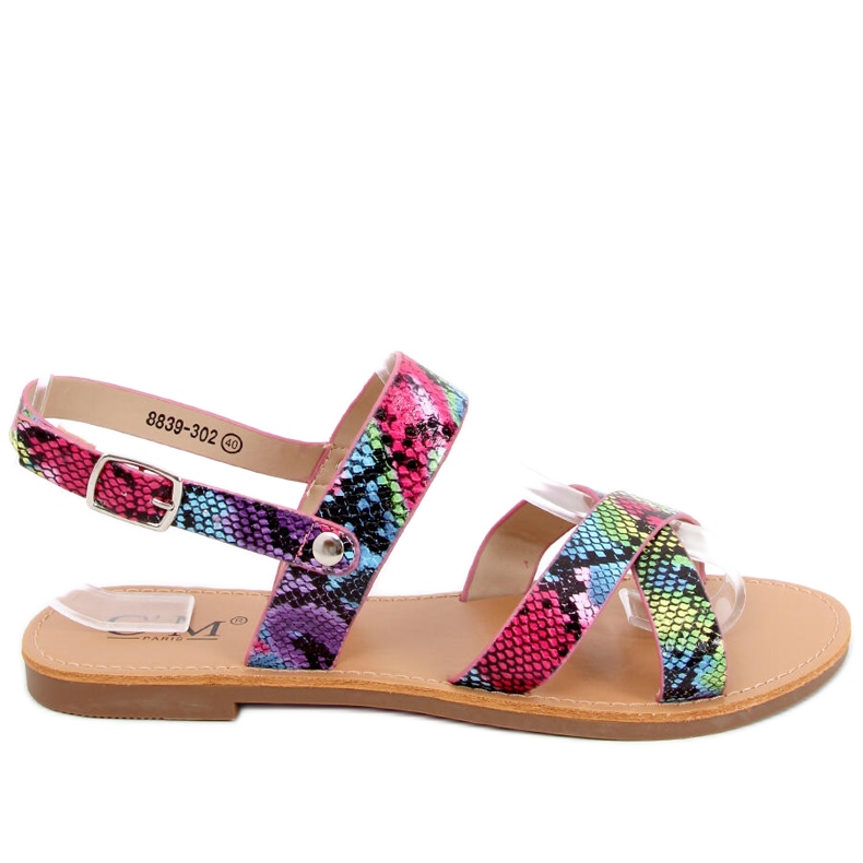 Sandali da donna Glory Snake multicolore