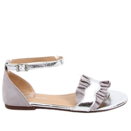 Sandali da donna Alpha Silver grigio