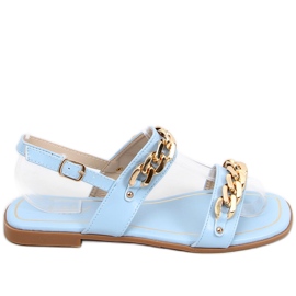 Sandali con catene India Blue