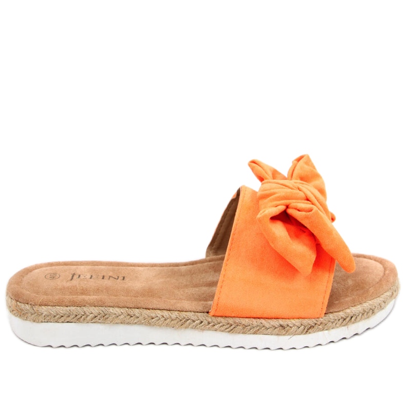 Espadrillas con fiocco Viola Arancio arancia