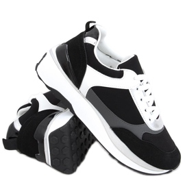 Scarpe da ginnastica nere di Saola bianco nero grigio