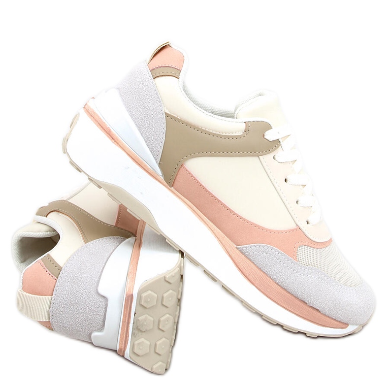 Sneakers Saola Grey beige rosa grigio