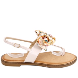 Infradito con fiocco Odette Beige