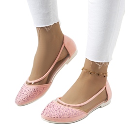 Ballerine rosa semitrasparenti Marx