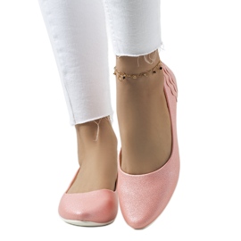 Le ballerine lucide rosa di Philippa
