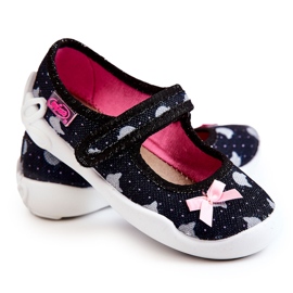 BEFADO S.A. Ciabatte Ballerina Bambini Befado Con Fiocco 114X481 Blu Navy