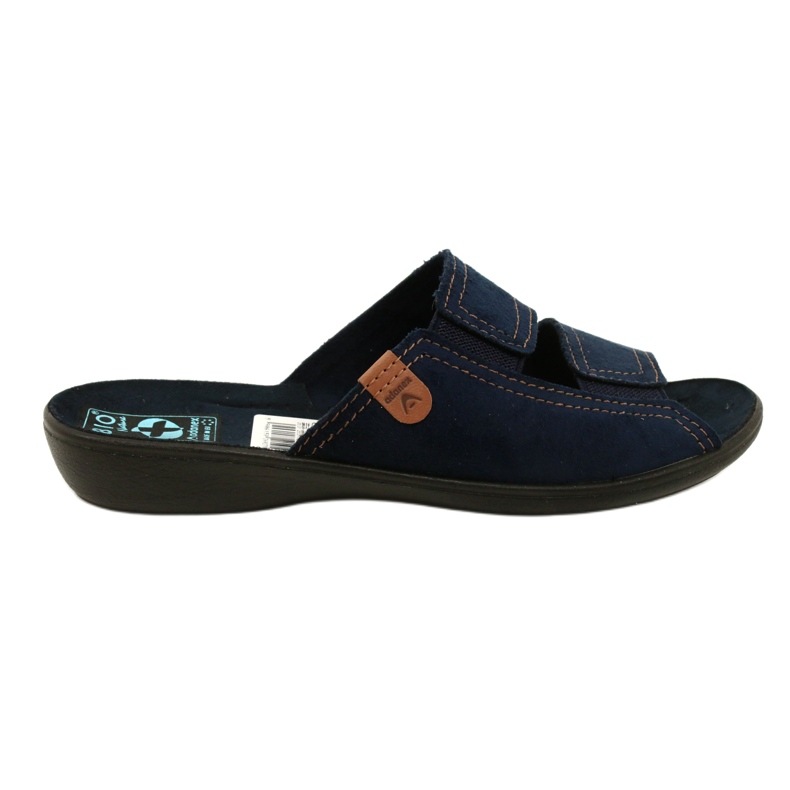 Adanex Ciabatte da donna BIO Nature 26027 Blu navy