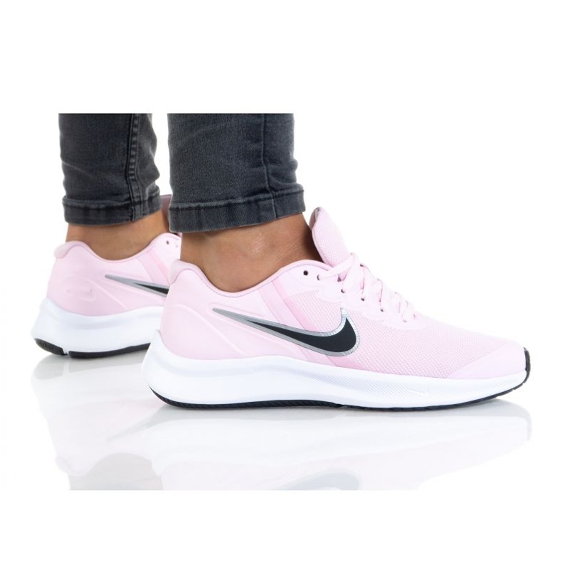 Nike Star Runner 3 (GS) W DA2776-601 scarpe rosa