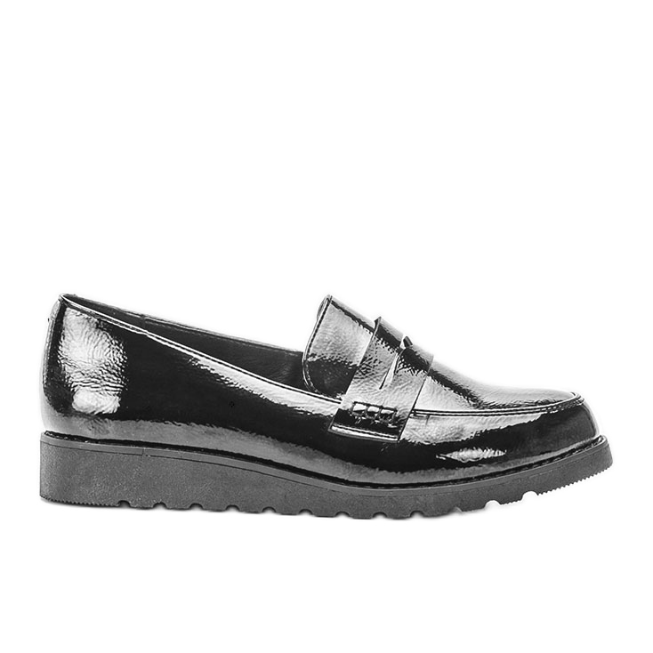 Scarpe Seninis laccate nere nero