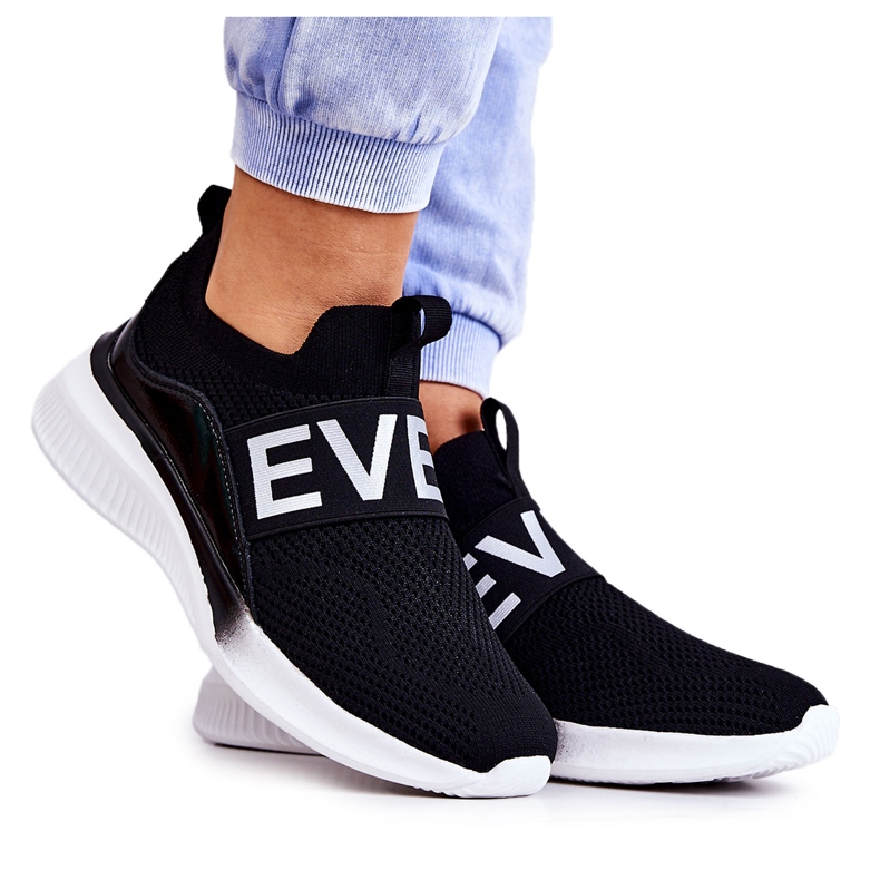 Vinceza Scarpe Sportive da Donna, Slip-on Nere Lorane nero
