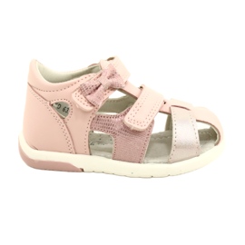 Sandali con fiocco bambina American Club XD63/22 colore rosa