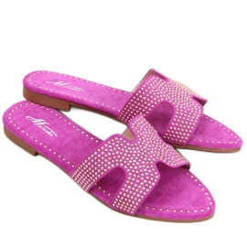 Ciabatte da donna Q-88 Fucsia rosa