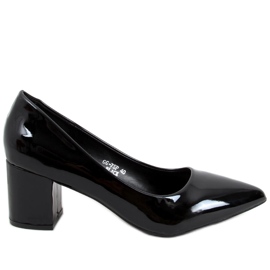 Décolleté con tacco basso Zelia Black nero