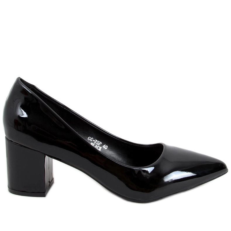 Décolleté con tacco basso Zelia Black nero