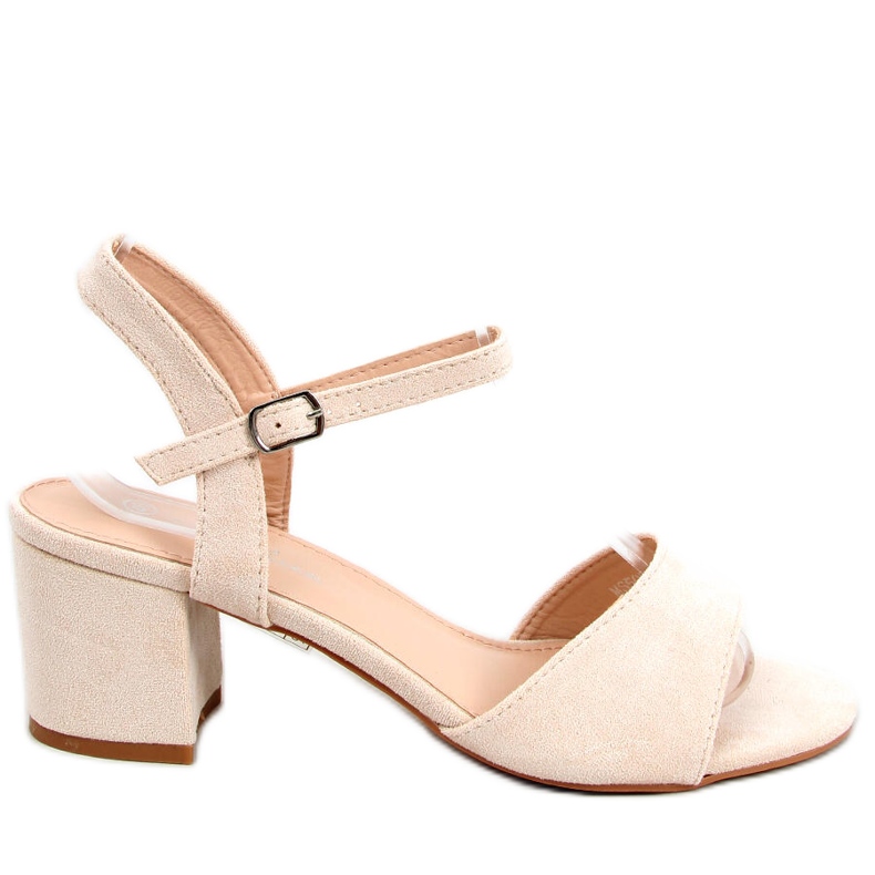 Sandali con tacco Jolina Beige