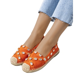 Espadrillas Chanou arancioni arancia