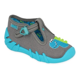 Scarpe per bambini Befado 110P441 blu grigio