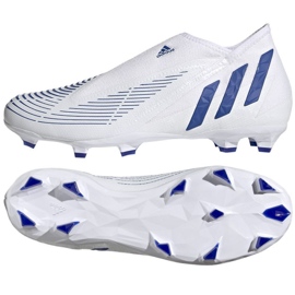 Scarpe da calcio Adidas Predator Edge.3 Ll Fg M GW2277 bianco bianco