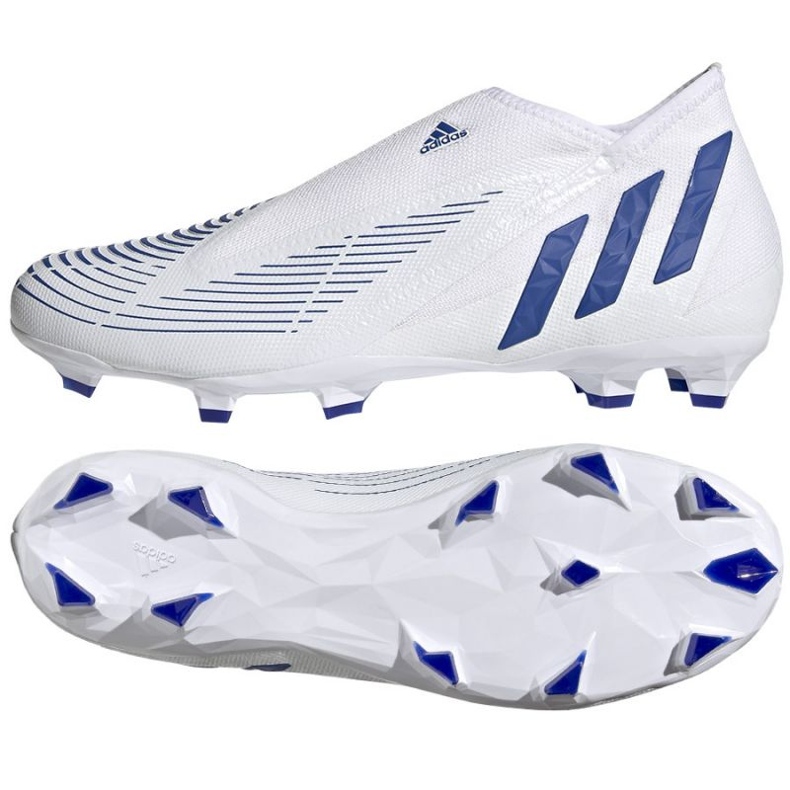 Scarpe da calcio Adidas Predator Edge.3 Ll Fg M GW2277 bianca bianca