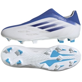 Scarpe da calcio Adidas X Speedflow.3 Ll Fg M GW7495 multicolore bianco