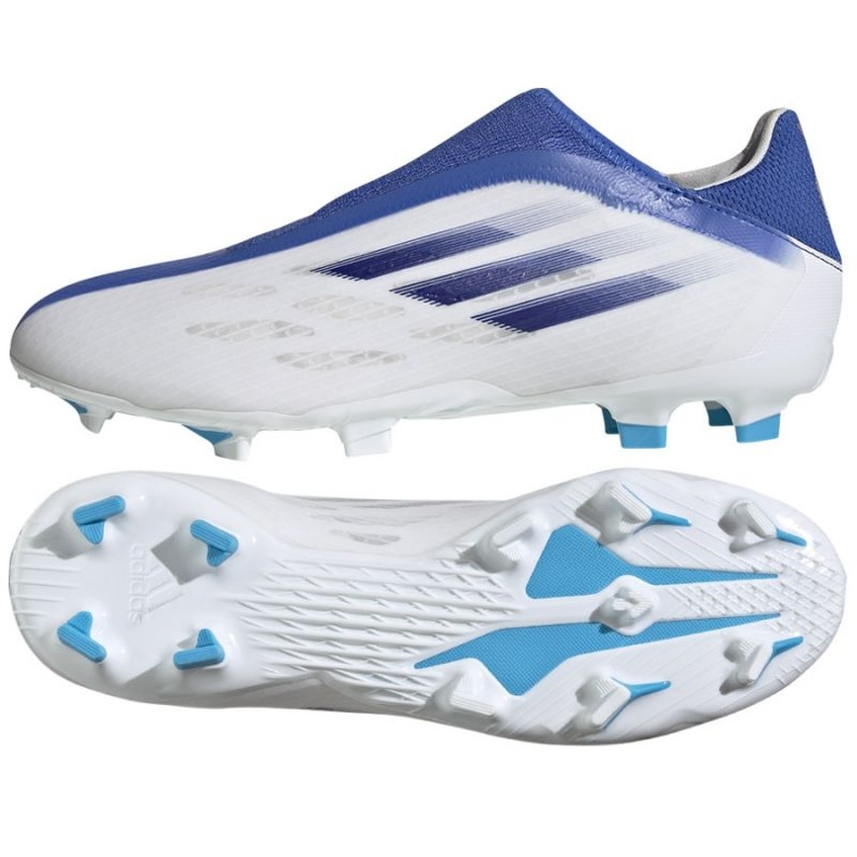 Scarpe da calcio Adidas X Speedflow.3 Ll Fg M GW7495 multicolore bianca