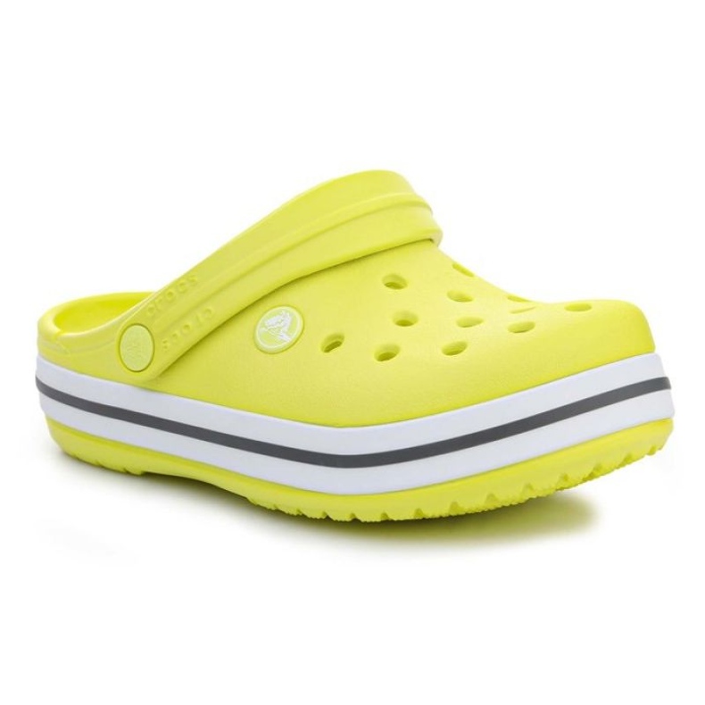 Zoccolo per bambini Crocs Crocband 207006-725 giallo