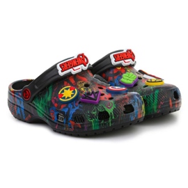 Crocs Classic Marvel Avengers Kids Clog 207721-001 nero