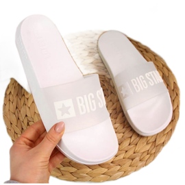 Ciabatte da piscina Big Star W FF274A199 bianche incolore bianca