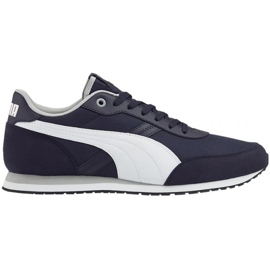 Puma St Runner Essential M 383055 04 bianca blu navy