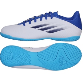 Scarpe da calcio Adidas X Speedflow.4 In M GW7525 multicolore bianco