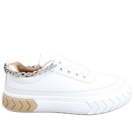 Sneakers da donna Maring Beige bianca