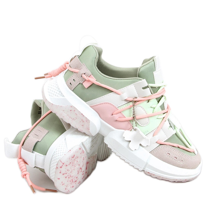 Scarpe da ginnastica Zeny verdi multicolore verde
