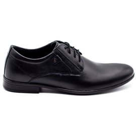 KOMODO Scarpe da uomo formali 850 nero opaco